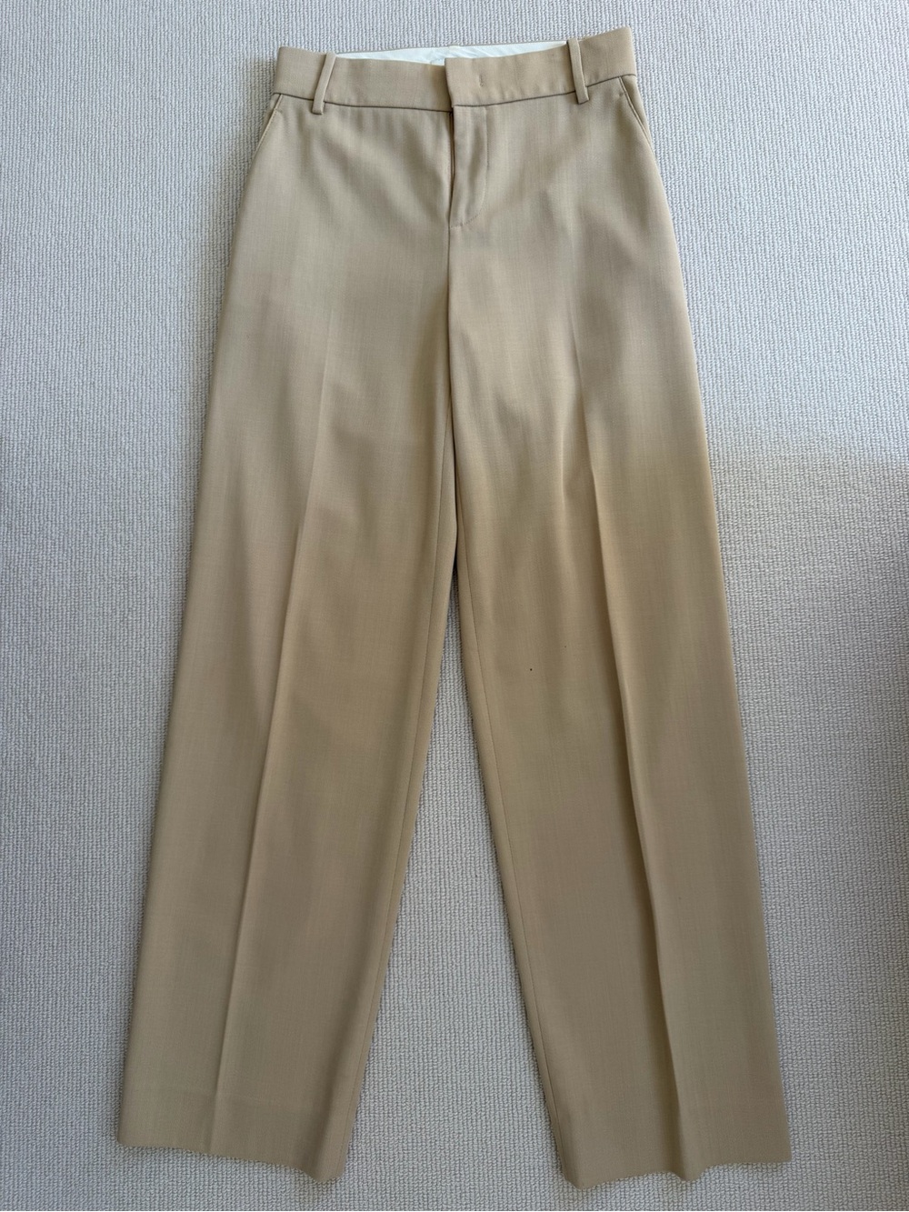 Vince Straight-Leg Camel Dress Pants